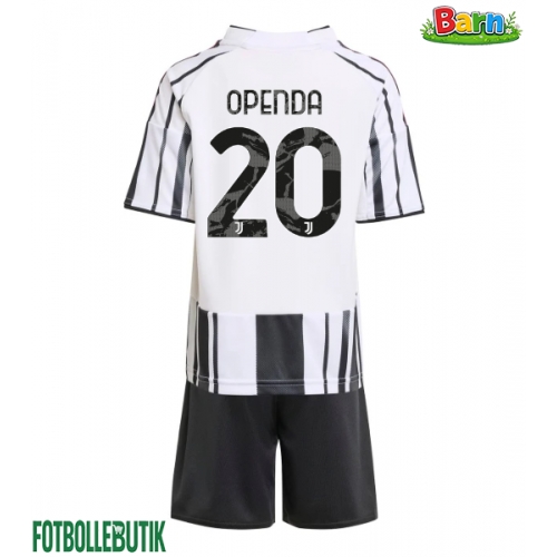 Juventus Lois Openda #20 Hemmaställ Barn 2025-26 Kortärmad (+ Korta byxor)